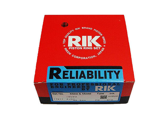 17211 peças de motor de RIK Piston Ring Isuzu 4jg2 para a máquina escavadora Kit